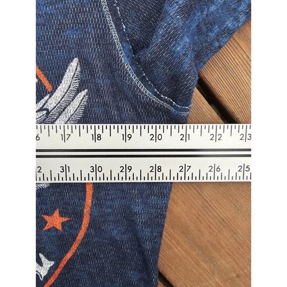 Affliction Thermal Long Sleeve Shirt Large Reversible Speed Metal Blue Gray - Picture 4 of 9